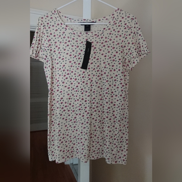 Marc by MARC JACOBS Floral Print 100% cotton Top size S - Picture 1 of 12